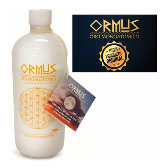 Solucion Oro Monoatòmico Ormus 500ml Patagonia Argentina 0