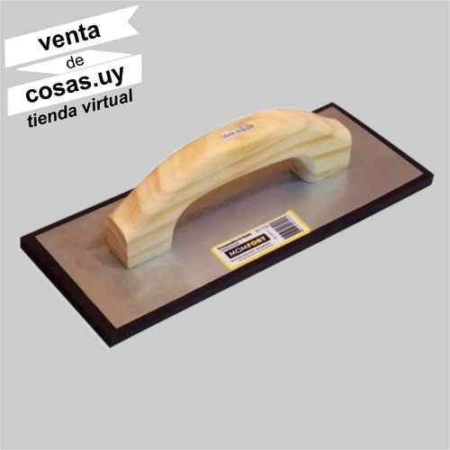 Llana Acero Momfort De Goma En Ángulo 20x10cm 1