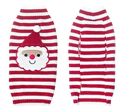 Sueteres De Perro De Bobibi Para La Navidad Santa Pet Cat W 1