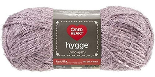 Red Heart Hygge Yarn, Lavender 0