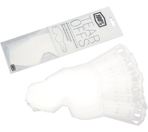 Tear Off 100% Accuri Strata Racecraft Pack X 20 Original 0