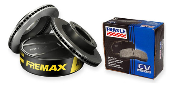 Kitx2 Discos Y Pastillas P/ Chevrolet Onix Prisma Desde 2013 0