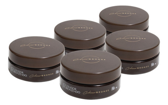Kit Com 5 Unidades De Choco Bronze - Acelerador De Bronzeado 0