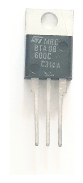 Bta08 - 600 C Bta08-600 Triac (packx6) 8a 600v Thomson 1