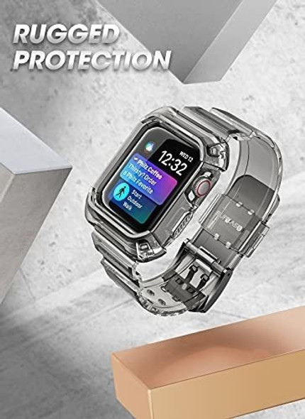 Malla Supcase Para Apple Watch 7/6se/5/4 45-44mm Frostblack 1