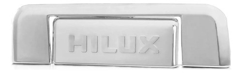 Cubre Manija Cromada Porton Trasero Toyota Hilux 2005 - 2015 1