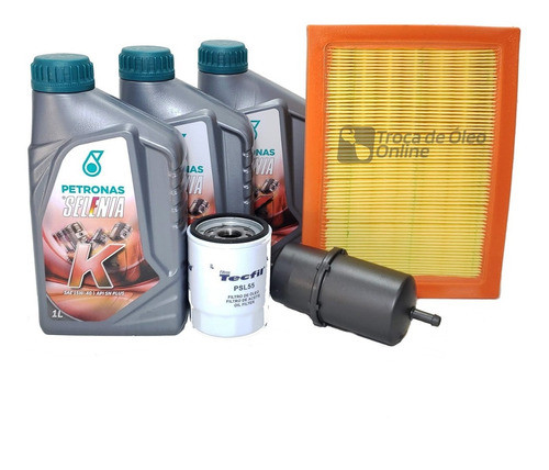 Kit De Filtros Com Óleo Selenia Fiat Fiorino 1.3 2002-2008 0