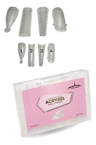 Capsulas Dual System Uñas Esculpidas Paris Night 0