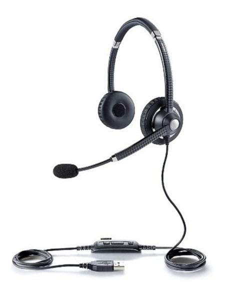 Headset Auricular Jabra Uc Voice 750 Duo Dark Usb Homeoffice 0