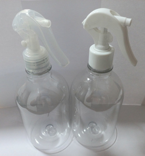 Envase, Botella Pet 500ml Modelo Bajo Con Mini Gatillo X100 1