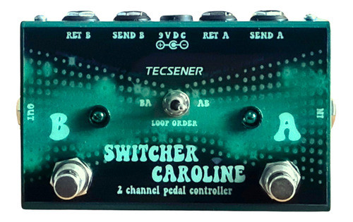Pedal Switcher Caroline - Tecsener - True Bypass 0