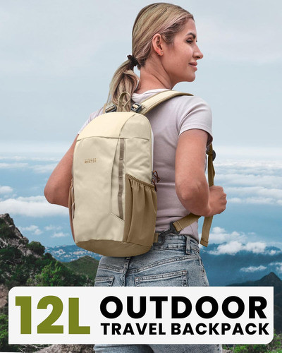 Mochila Para Senderismo Pequena Rosa 12l Outdoormaster 1