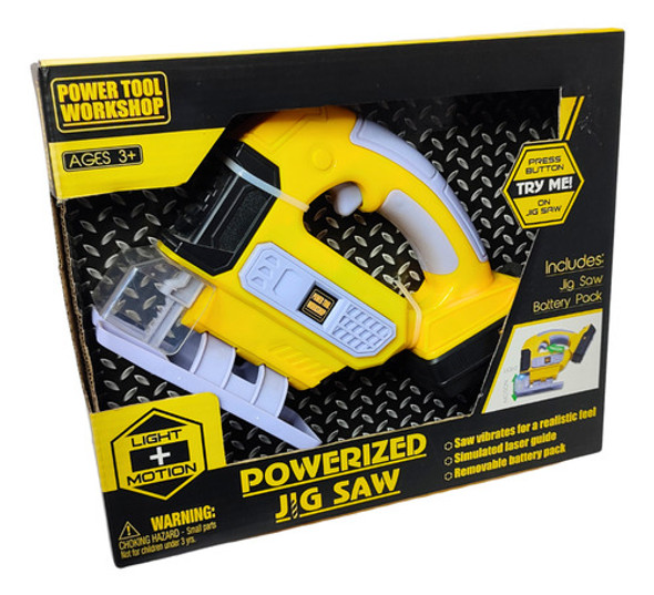 Herramienta Juguete Sierra Luz Láser Movimiento Vibración 0