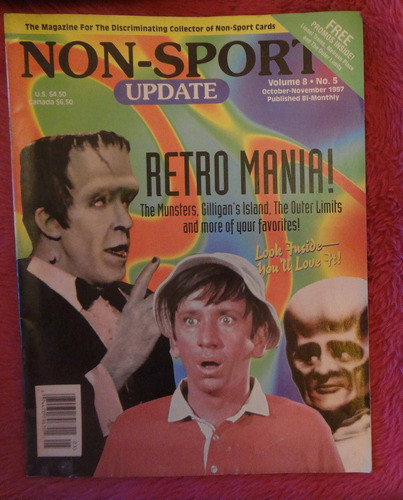 Non Sport Update Vo 8 #5 1997 Retro Mania Cine Series 0