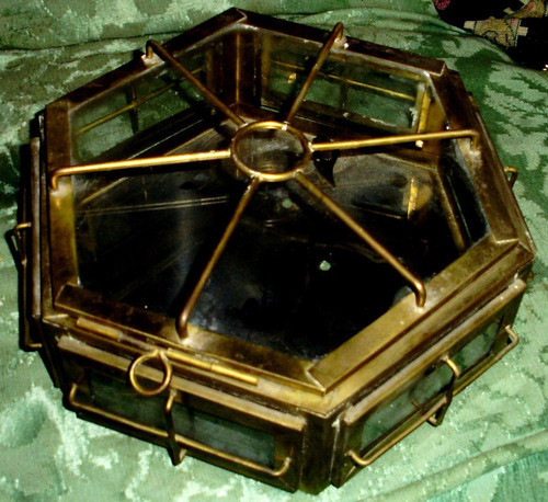 Antiguo Armazon Plafond Bronce- A Completar 0