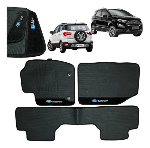 Tapete De Borracha Ecosport 2013 2014 2015 2016 2017 A 2021 0