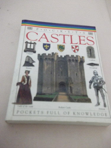 B. Antigo - Livro De Bolso Sobre Castelos Em Idioma Inglês 0