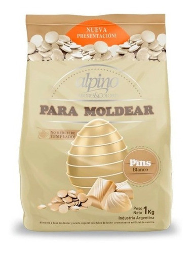 Baño De Repostería Blanco Alpino Pins X 1kg 0