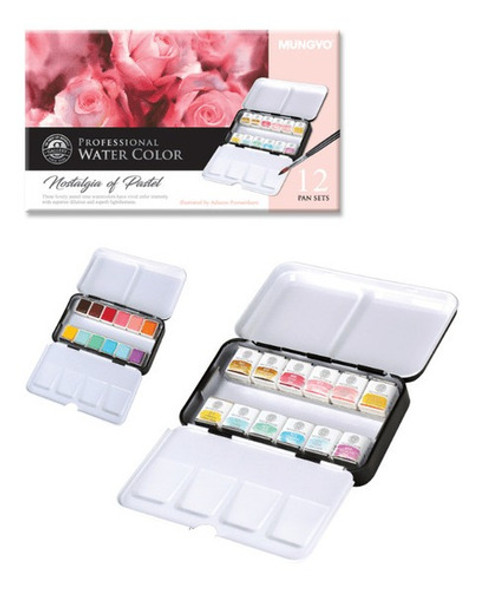 Acuarelas Mungyo Pastel X12 Pastillas 1