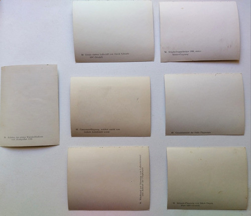 Postales De Aviación Antigua. Made In Germany. 1