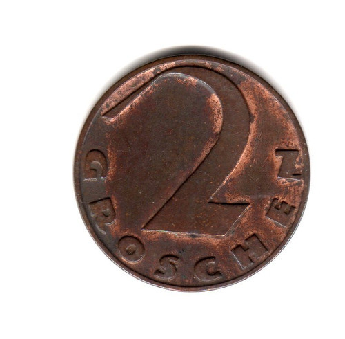 Austria Moneda 2 Groschen Año 1925 Km#2837 0