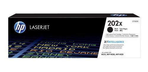 Toner Hp 202x-cf500x-negro M254 280 281 1