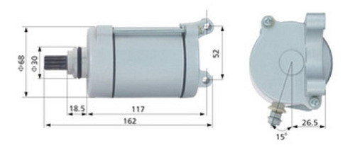 Motor De Arranque Motomel Xmm  250 1