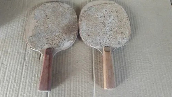 Antigo Kit Ping Pong Estrela De Mesa Raquete +rede Original 1