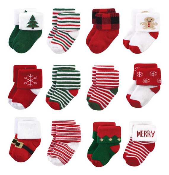 Hudson Baby Baby Niñas Ricos En Algodón Para Recién Nacidas 0