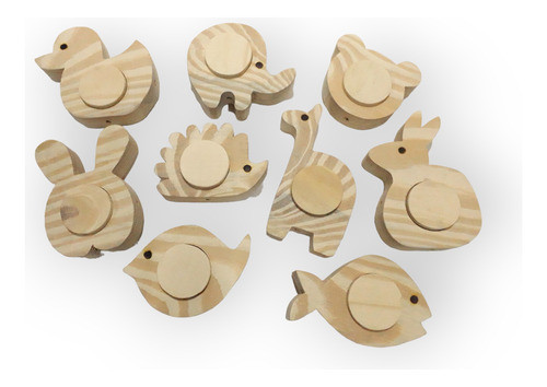 Sonajeros De Madera Por Mayor Somos Mayoristas Precio X6 0