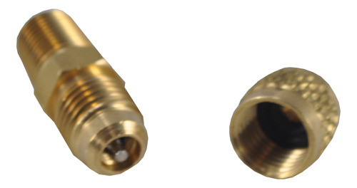 Unión De 1/8  Npt-m Macho A 1/4  Flare Macho Con Ovulo 1