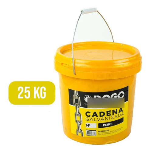 Cadena Galvanizada Nº 40 25 Kg. Dogo 1