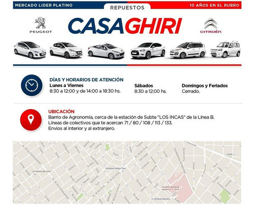 Juego De Amortiguadores De Porton Peugeot 206 1998 2012 1