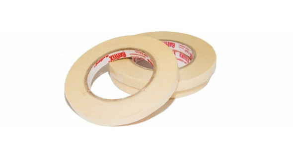 Cinta Adhesiva De Papel 18 Mm X 50 Mts X 15 Unidades 0
