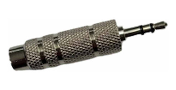 Ficha Adaptadora Metalica Hembra 6.5 Stereo. A Plug 3.5 St. 0