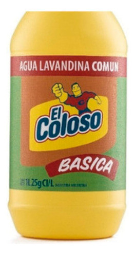 Lavandina Clasica 1 Lt El Coloso 1