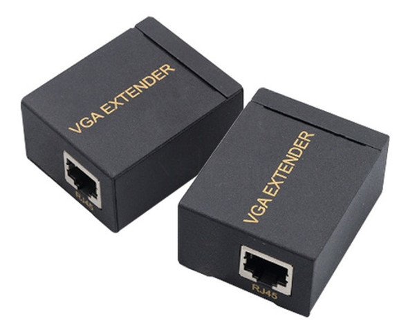 Vga Por Utp Rj45 Cable Extensor Hasta 60m Microcentro Gtia 1