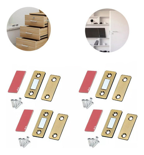 Chapinhas Magnética Imãs Manter Porta Gaveta Armário Fechada 0
