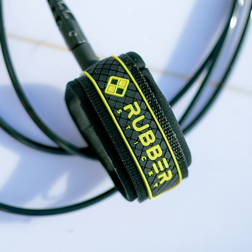 Leash Cordinha Rubber Sticky 5'5  Comp Pró (rotor) 1