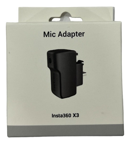 Adaptador De Microfone Insta360 Para X3 Mic Adapter Original 0