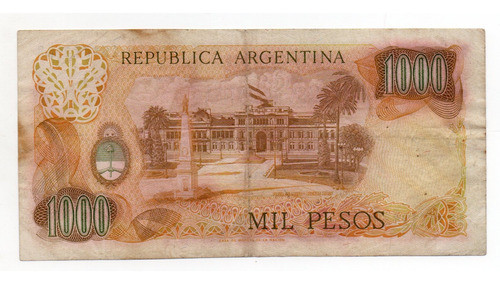 Argentina Billete 1000 Pesos Ley Bottero 2439a 1