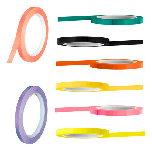 2 Rolos Fitas De Identificação De Instrumentais Estampadas 0