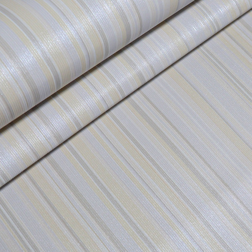 Papel Vinílico De Parede Importado Listrado Flavum 10 Metros 1