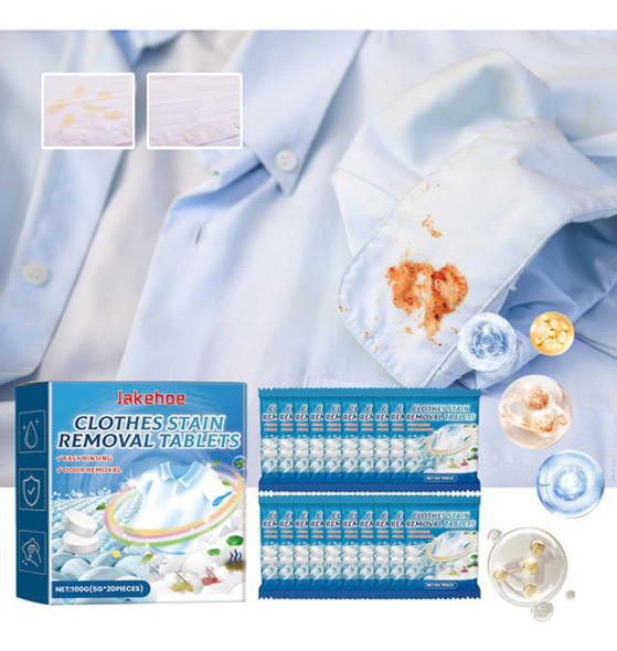 L Comprimidos De Remoção De Manchas De Roupas Tablet De Limp 1
