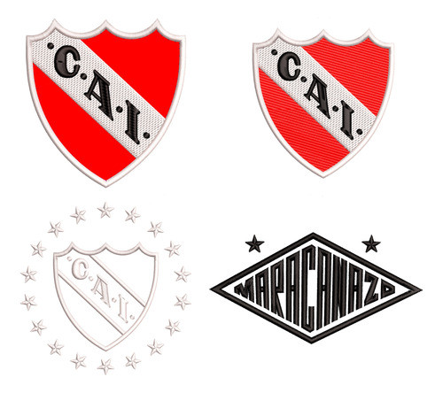 Matrices De Bordado: Escudos Independiente Avellaneda X 9 0