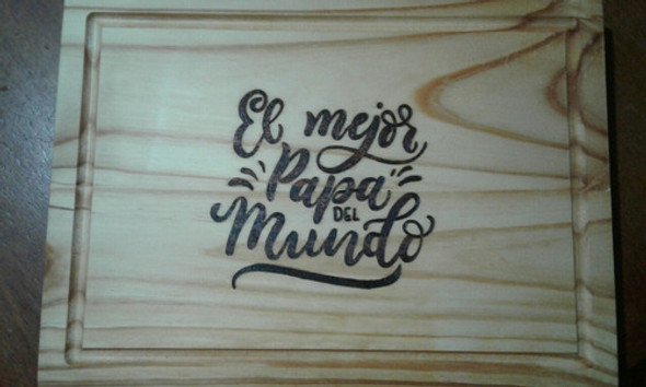 Tablas Para Asado  Picadas 40 X 30 Cm $ 400 Personalizadas 0