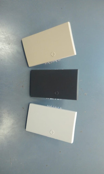 Pulsador Unipolar Teclon 10a 250v Color Blanco Teclastar Stg 1