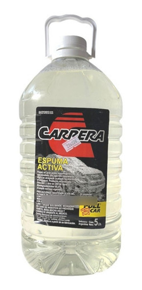 Shampoo Full Car Carrera Espuma Activa 5lts Car 0