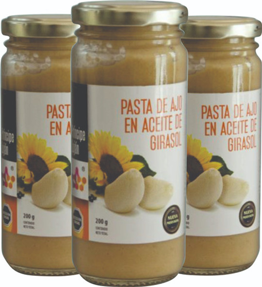 Pasta De Ajo Con Aceite De Girasol 12x200gr Mayorista 0 Pasta De Ajo Con Aceite De Girasol 12x200gr Mayorista 0