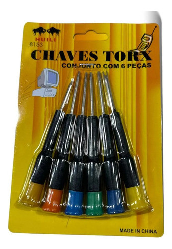 Juego Destornilladores Torx Electronica X 6 Unidades 1